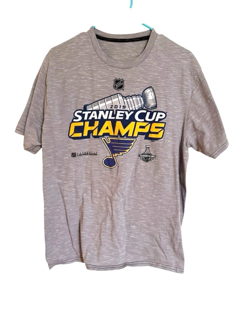 Fanatics Authentic Locker Room Gray St. Louis Blues 2019 Stanley Cup